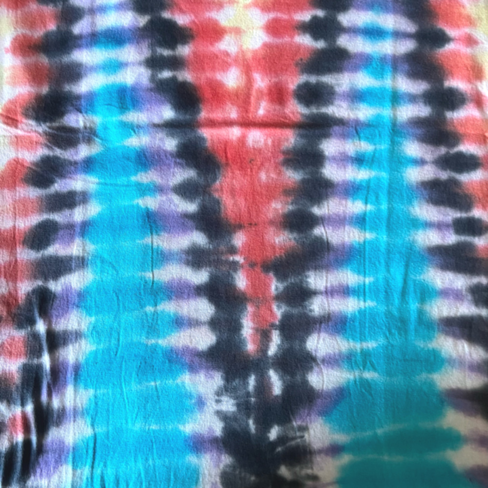 Tomcat Tie Dye Creations Men's Zig Zag Design T-Shirt Multi, NWT-Size Small - Picture 5 of 6